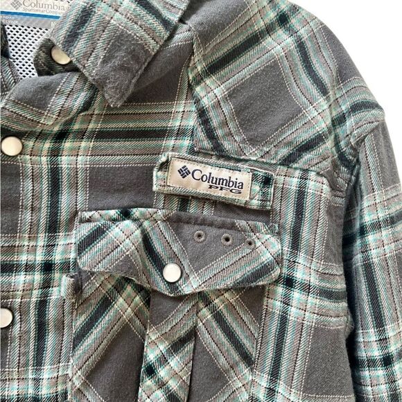 Columbia Oversized Flannel Shirt - Picture 5 of 6